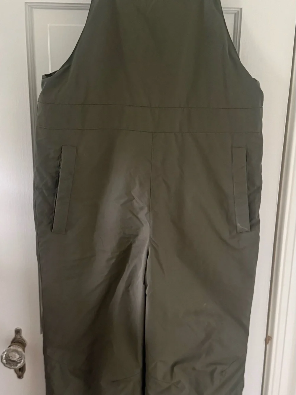 Old Navy Olive Green Kids' Insulated Bib Jumpsuit